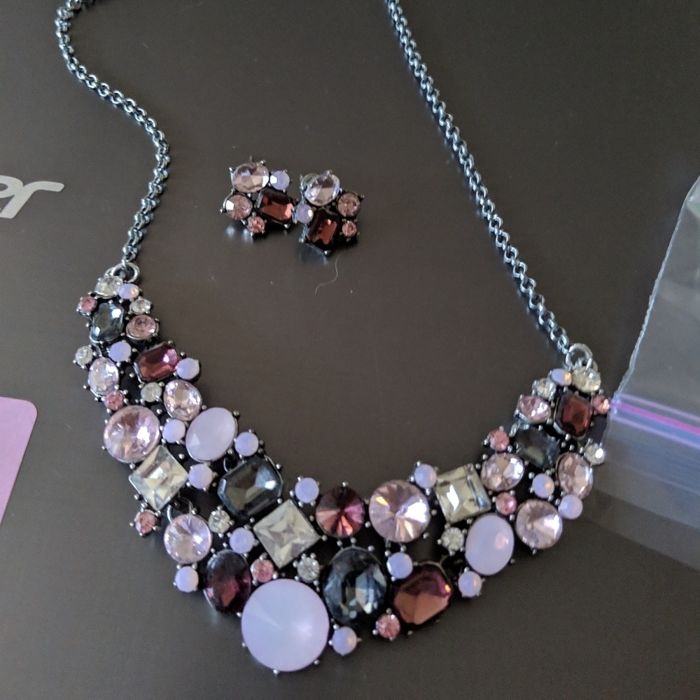 Premier Jewelry Ballerina Necklace and Earrings
